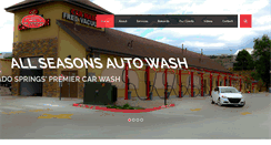 Desktop Screenshot of allseasonsautowash.com